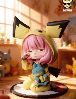 Mô hình ZH Studio - Anya Pijama Pikachu
