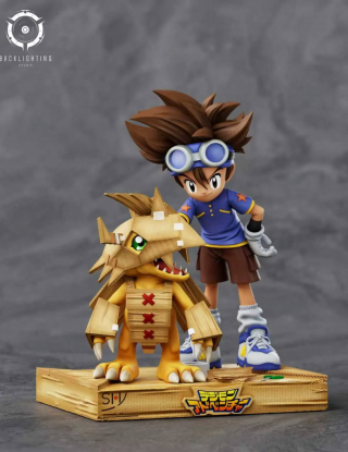 Mô hình BLACKLIGHTING Studio - Yagami Taichi x Agumon