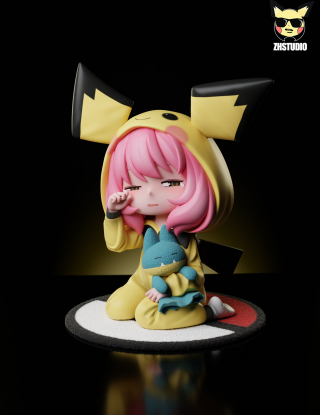 Mô hình ZH Studio - Anya Pijama Pikachu