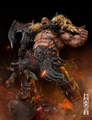 Mô hình HAOZI Studio - Garrosh Hellscream