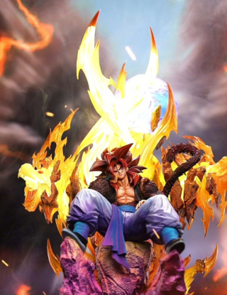 Mô hình FXW Studio - Gogeta SSJ4