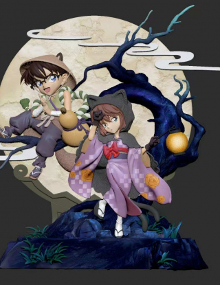 Mô hình Cake Studio - Conan x Habara Ai