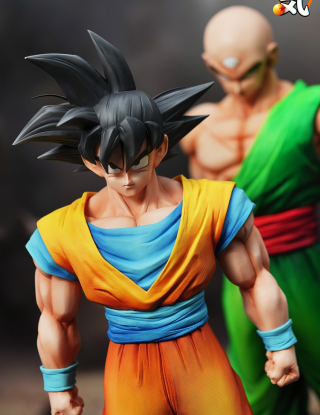 Mô hình KI Studio - Son Goku x Tien Shinhan