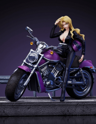 Mô hình Strange Thief Studio - Vermouth Motorcycle