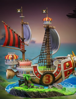 Mô hình Qihang Studio - Thousand Sunny