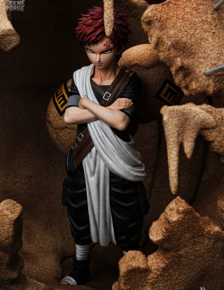 Mô hình Scene Forge Studio - Base + Phụ kiện Gaara