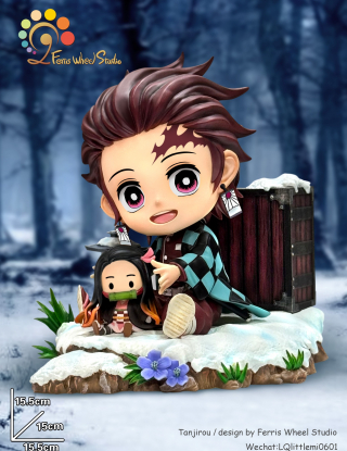 Mô hình Ferris Wheel Studio - Tanjiro x Nezuko