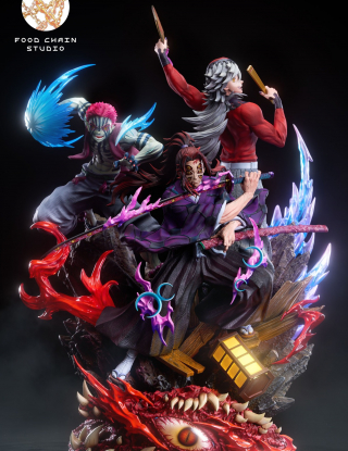 Mô hình Food Chain Studio - Kokushibo x Douma x Akaza