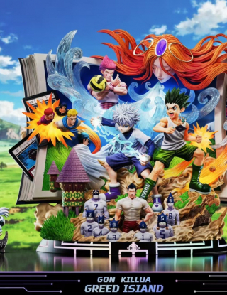 Mô hình Scorpion Studio - GI Arc Gon Frecss x Killua Zoldyck