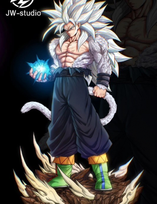 Mô hình JW Studio - Goku x Vegeta SSJ5