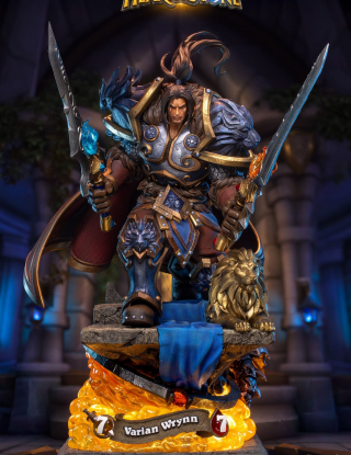 Mô hình HEX Collectibles x Blizzard Hearthston - Varian Wrynn