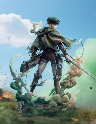 Mô hình Crimson Studio - Levi AckerMan