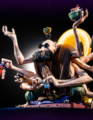 Mô hình Black Ant x White Deer Studio - Kamaji