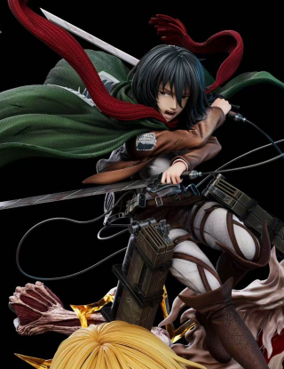 Mô hình WAWA Studio - Mikasa x Female Titan