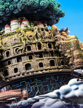 Mô hình White Deer x Black Ant Studio - Laputa Castle