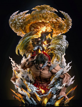 Mô hình Hertz Studio - Eren Jaeger x Attack on titan