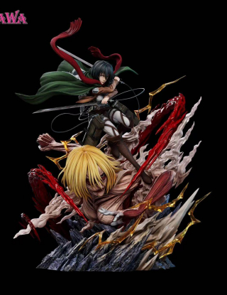 Mô hình WAWA Studio - Mikasa x Female Titan