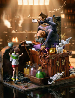 Mô hình Reborn Studio - Chihiro x Kamaji