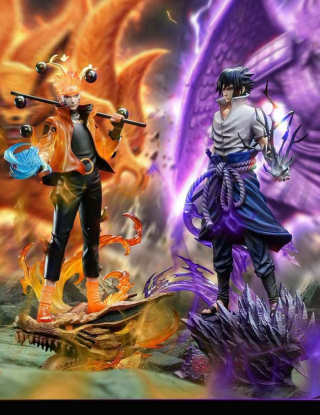 Mô hình Ji Zhi Jing Studio - Naruto x Sasuke