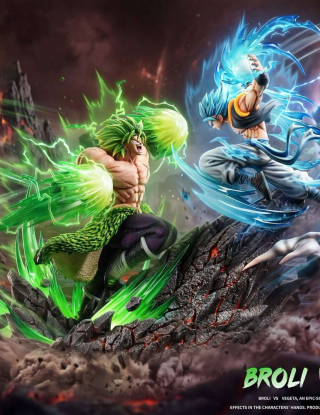 Mô hình YiShou Studio - Broly x Gogeta