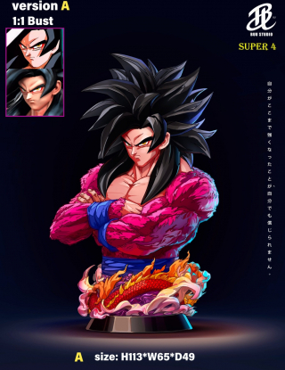 Mô hình BUU Studio - Goku SSJ4 Bust 