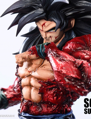 Mô hình Wind Studio - Goku SSJ4 x Goku SSJ5