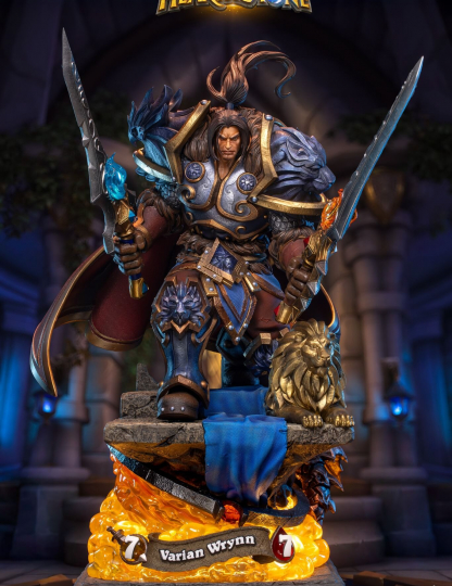 Mô hình HEX Collectibles x Blizzard Hearthston - Varian Wrynn