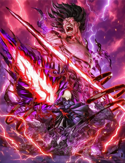 Mô hình LuyYing x Demons Studio - Saber