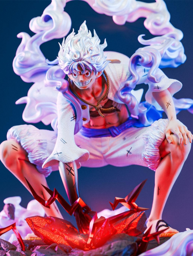 Mô hình TZT Studio - Luffy Nika01