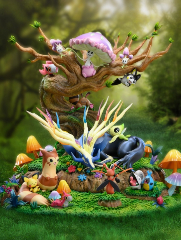 Mô hình Drawmon Studio - Xerneas