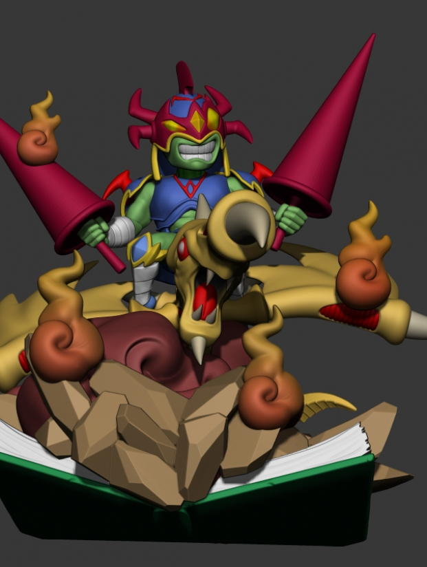 Mô hình Divine Officer Studio - Dragon Champion