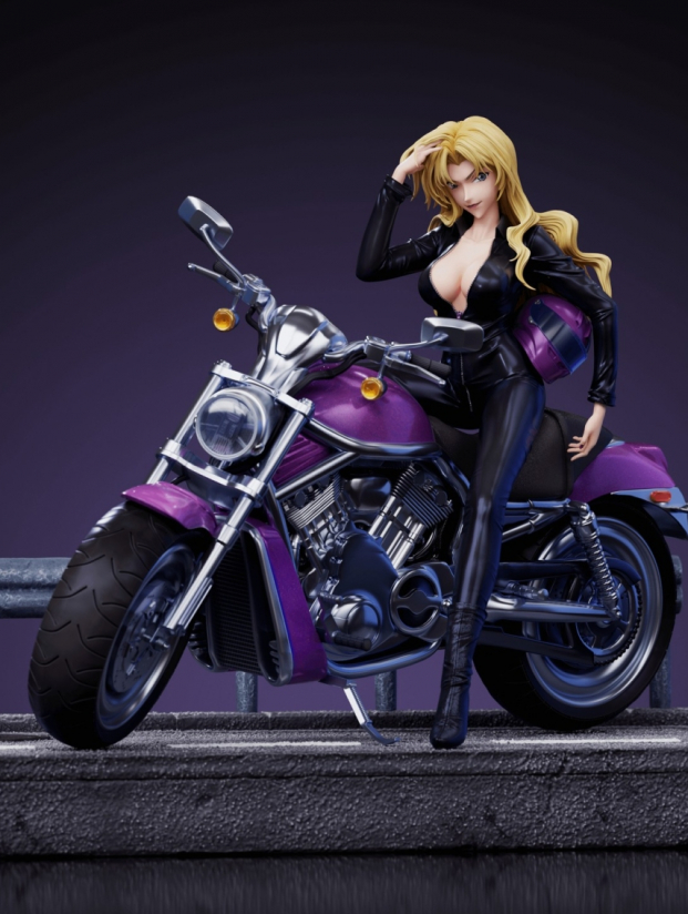 Mô hình Strange Thief Studio - Vermouth Motorcycle