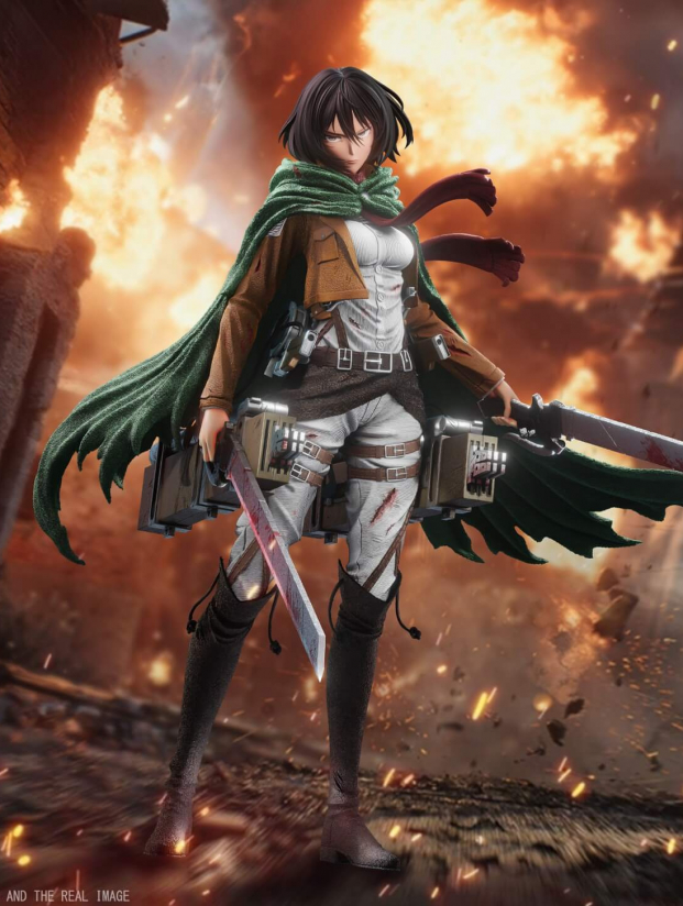 Mô hình BBSD Studio - Mikasa Ackerman