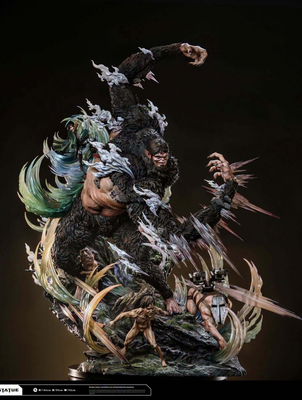 Mô hình Hertz Studio - Levi x Beast Titan