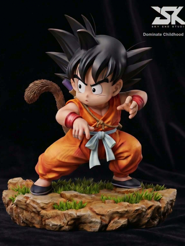 Mô hình Sky End Studio - Kid Goku