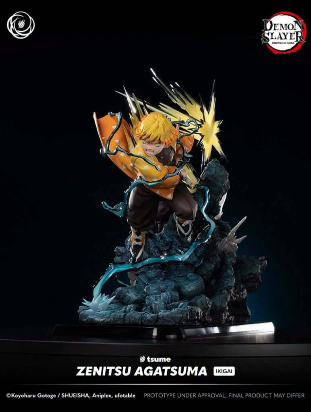 Mô hình Tsume Art (bản quyền) - Zenitsu