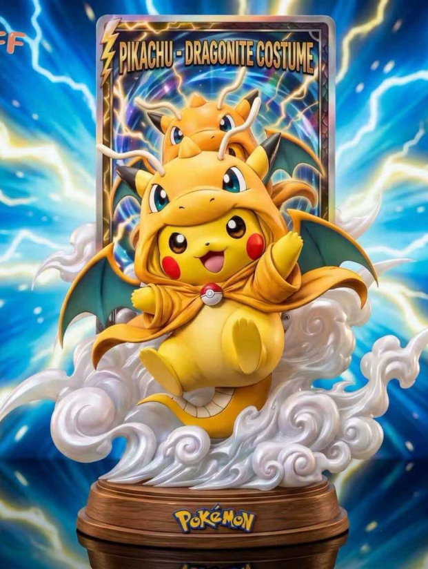 Mô hình Emo x Puff Studio - Pikachu